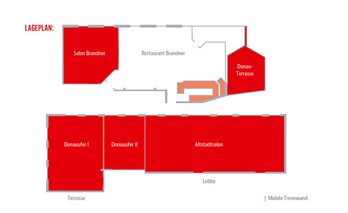 Lageplan Räume Sorat Hotel