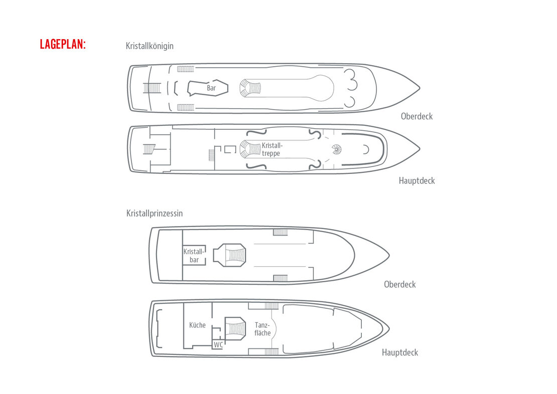 Lageplan Räume Kristallschiff