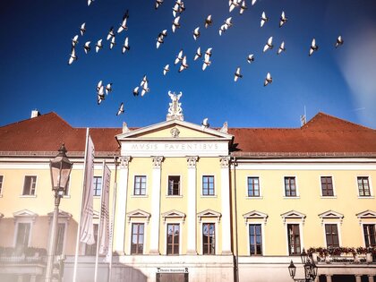 Außenansicht Theater am Bismarckplatz