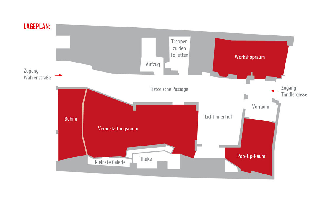 Lageplan Räume Degginger
