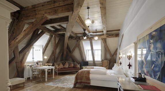 Innenansicht Doppelzimmer Hotel Orphee